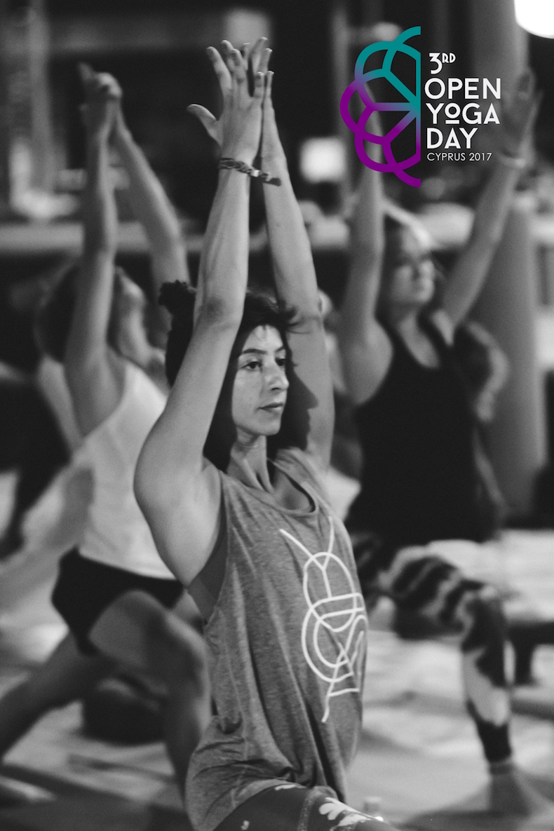 Black and white sun salutation